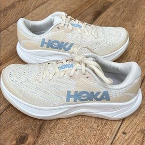 HOKA ONE ONE women Rincon 4 'Alabaster Oak NEW never worn size 7